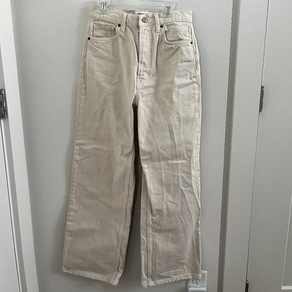 Reformation Wilder High Rise Ankle Jeans